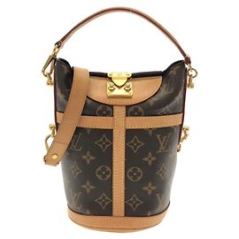 Louis Vuitton Monogram Duffle Bag Brown