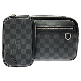 Borsa a tracolla Louis Vuitton Damier Graphite Scott Damier ebene
