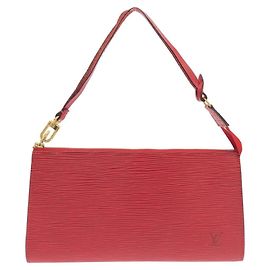 Louis Vuitton Epi Pochette Accessoires Rouge