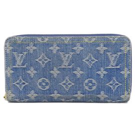 Louis Vuitton LV Remix Zippy Wallet Blue