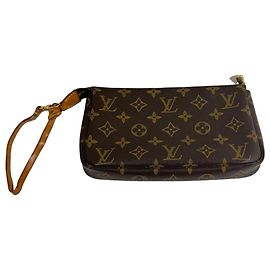 Louis Vuitton Pochette Accessoire GM Monogram Marrone Marrone chiaro