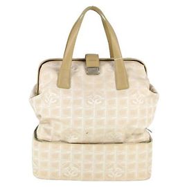 1999 Tote Bag Chanel Fabrics in Pink Monogram Andere