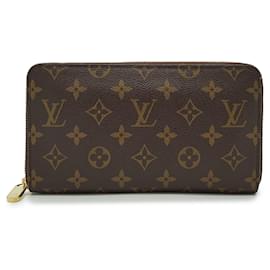 Louis Vuitton Monogram Zippy Organizer Long Continental Wallet Brown