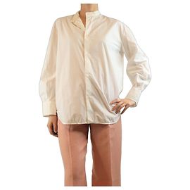 Marni Camicia in cotone bianco - taglia UK 10 Bianco