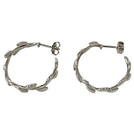 Tiffany & Co Pendientes Tiffany Vintage Leaf Plata
