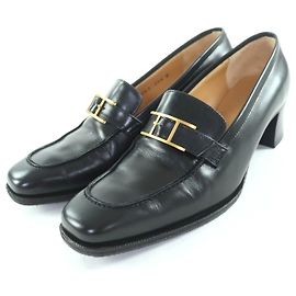 Hermès Mocassins en cuir Hermes Noir