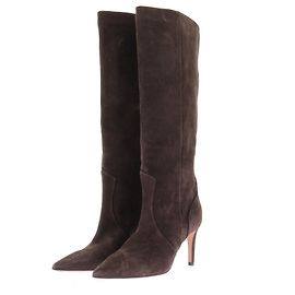 Iro Bottines en daim marron Marron