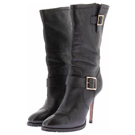 Jimmy Choo Botas negras de tacón Negro