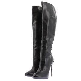 Gucci Bottes à talons noirs Noir