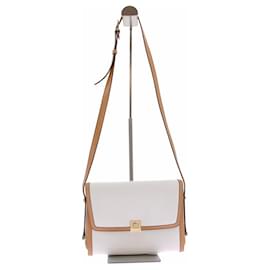 Gucci Bolsa de couro branco e camel Branco
