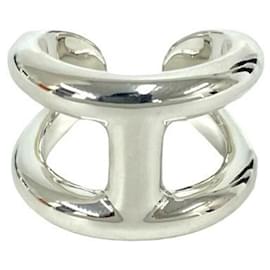 Hermès Hermes Osmo's GM Ring Silvery