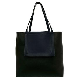 Hermès Hermes Cabasellier 46 Tote Bag in Navy Navy blue