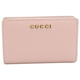 Cartera bi-fold rosa Gucci Rosa