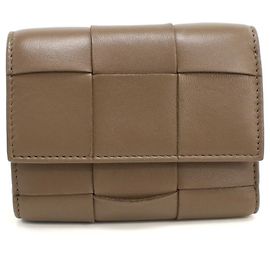 Bottega Veneta Tri-fold Wallet Brown