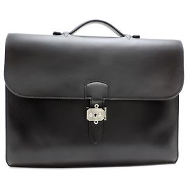 Hermès Hermes Sac à Dépêches 38 Briefcase Noir