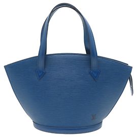 Bolsa Tote Feminina Louis Vuitton Saint Jacques PM Azul