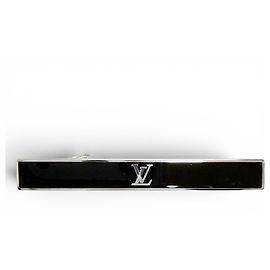 Louis Vuitton M00913 LV AWARD Tie Pin Nero Argento