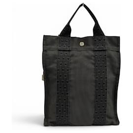 Hermès Hermes Herline Ad PM Canvas Backpack Brown