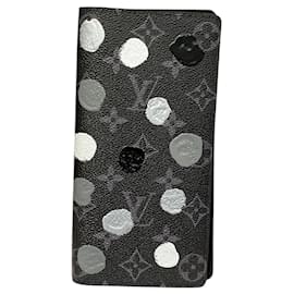 Cartera larga Louis Vuitton Monogram Eclipse Negro