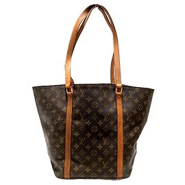 Sac cabas Louis Vuitton Monogram Marron