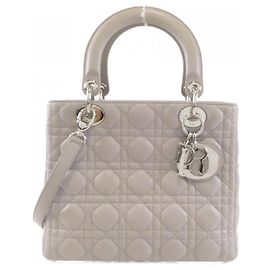 Bolsa Christian Dior Lady Medium Marrom