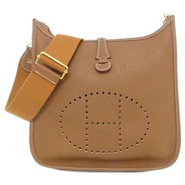 Hermès Hermes Evelyne 3 PM Shoulder Bag Brown