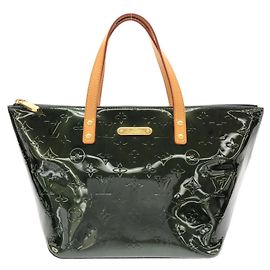 Borsa Louis Vuitton Vernis Bellevue PM Blu