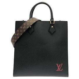 Sac à main Louis Vuitton Epi Sac Plat PM Noir
