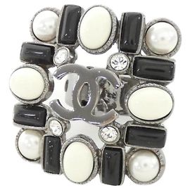 Chanel Pearl Band Ring Other