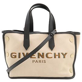 Borsa Givenchy Mini Canvas Bond beige Altro Grigio antracite