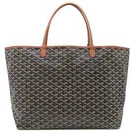 Goyard Black Goyardine Saint Louis GM Black
