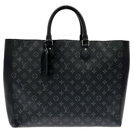 Bolso Louis Vuitton Monogram Eclipse Grand Sac M44733 Negro Monograma