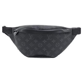 Borsa a Spalla Louis Vuitton Monogram Eclipse Discovery Bumbag PM M46035 Nero Monogramma