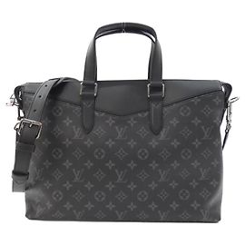 Louis Vuitton Monogram Eclipse Aktentasche Explorer Schwarz Monogramm