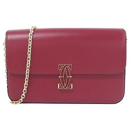 Borsa a tracolla C DE CARTIER Bordò