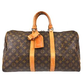Louis Vuitton Keepall Monogram Canvas 45 Marrom