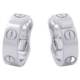 Cartier Love Ohrringe aus 18K Weißgold Andere