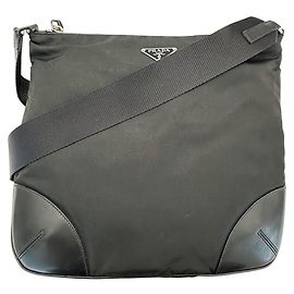 Prada Nylon Handbag for Men Black