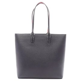CABATA Spike Studs Tote Bag von Christian Louboutin Schwarz