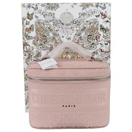 Dior Borsa Tote Vanity da Viaggio Rosa