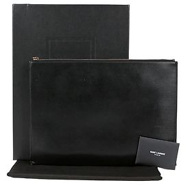 Saint Laurent Pochette Large Monogram Noir