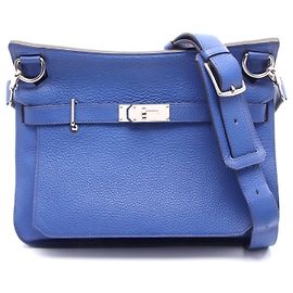 Hermès Sac à bandoulière Hermes Jypsiere 31 Bleu Bleu