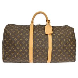 Louis Vuitton Keepall Monogram Canvas 55 Marrom