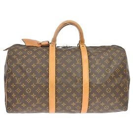 Louis Vuitton Keepall Monogram Canvas 50 Marrom