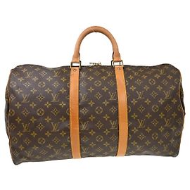 Louis Vuitton Keepall Monogram Canvas 50 Marrom