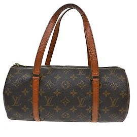 Bolsa Louis Vuitton Papillon Monogram Canvas 30 Marrom
