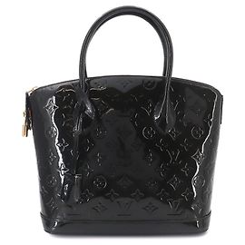 Bolso Louis Vuitton Lockit PM Monogram Vernis Negro