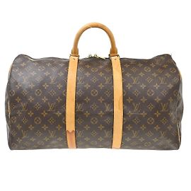 Louis Vuitton Keepall Monogram Canvas 50 Marrom