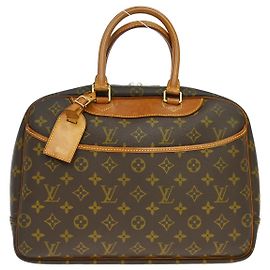 Bolsa Louis Vuitton Deauville em Canvas Monogram 34 Marrom