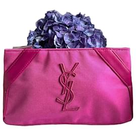 Pochette YSL Yves Saint Laurent Rose Fuchsia Rose Fuschia